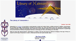 Desktop Screenshot of halexandria.server299.com
